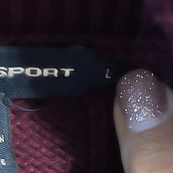 Ralph Lauren Women's Plum Cowl Neck Sweater - Picture 5 of 5